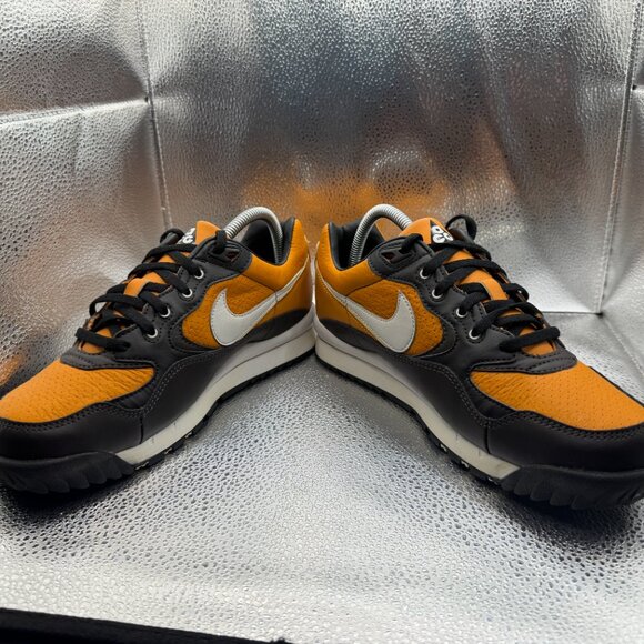 Size 7.5 Nike ACG Wildwood Black Brown Mens Leather Athletic Sneakers AO3116-800 main image 6